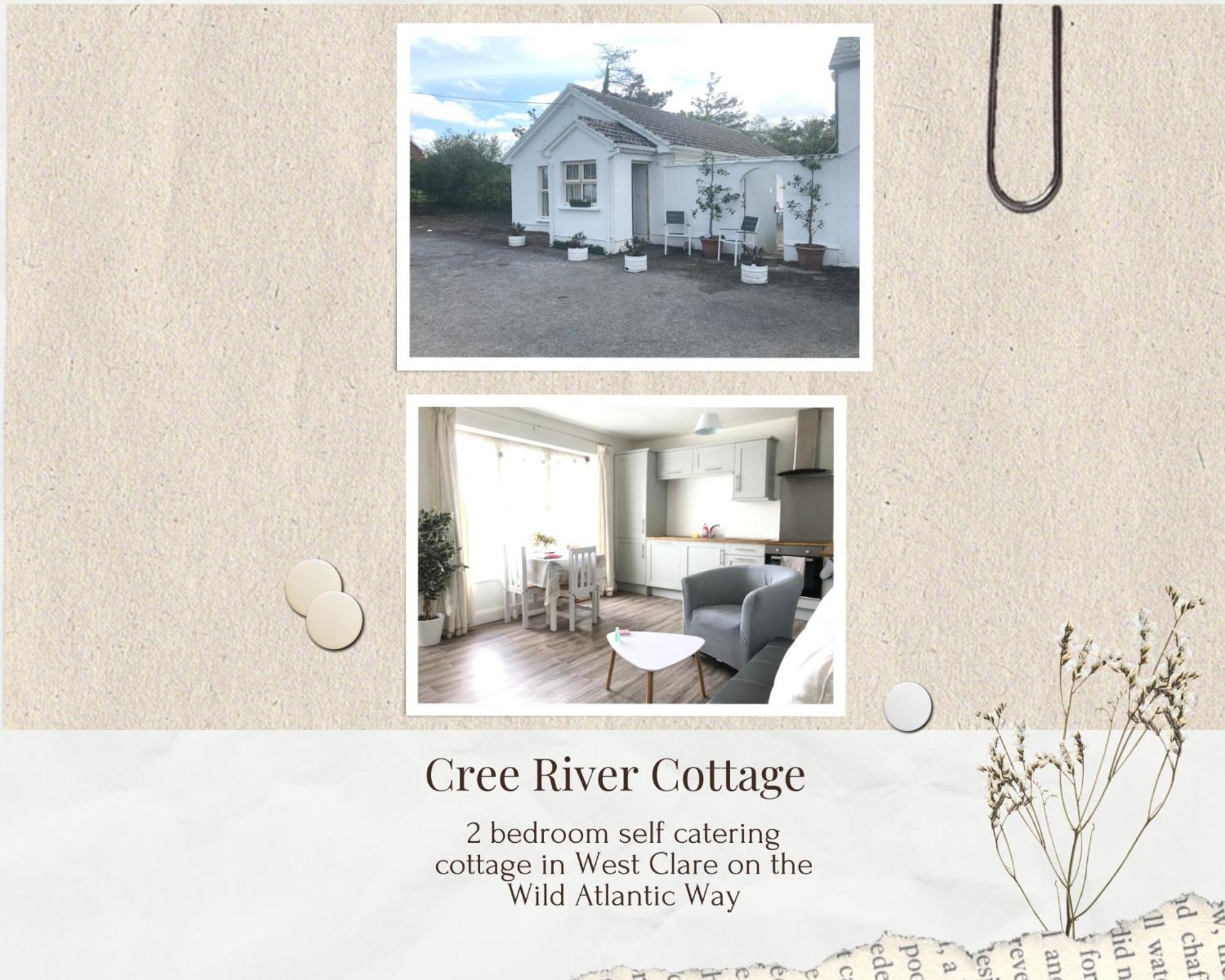 Cree River Cottage Creegh Exteriér fotografie